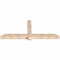 Ekena Millwork Eugene Smooth Timber Gable Bracket, Douglas Fir, 84"W x 35"H x 5 1/2"D x 5 1/2"F, 10/12 Pitch GBW084X35X0606EUG00SDF - alternate 4